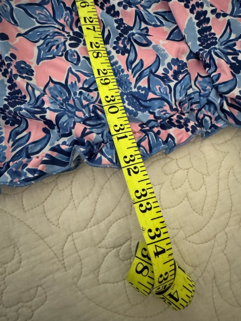 Palm Beach Short Sleeve Tiered Dress - Picture 9 of 9